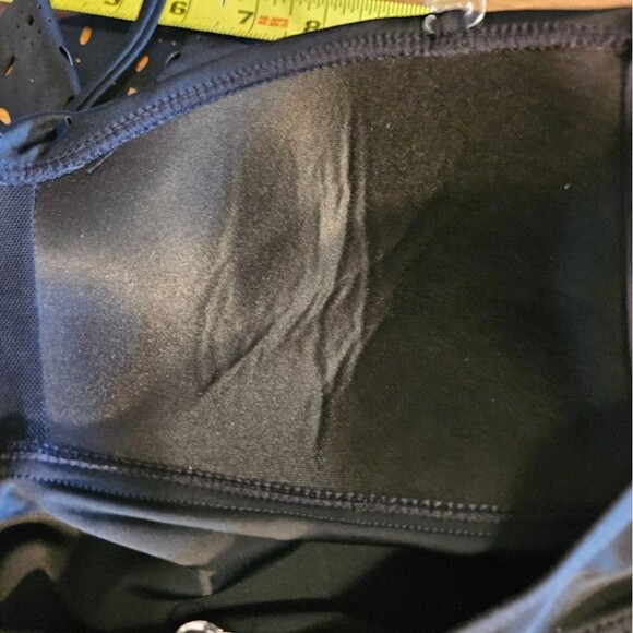 SO Black Ruffle Eyelet Tankini Bathing Suit Top – Women's Medium - Picture 6 of 7